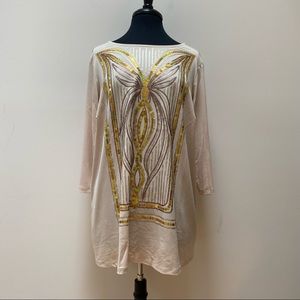 NEW Bob Mackie Sequin Top